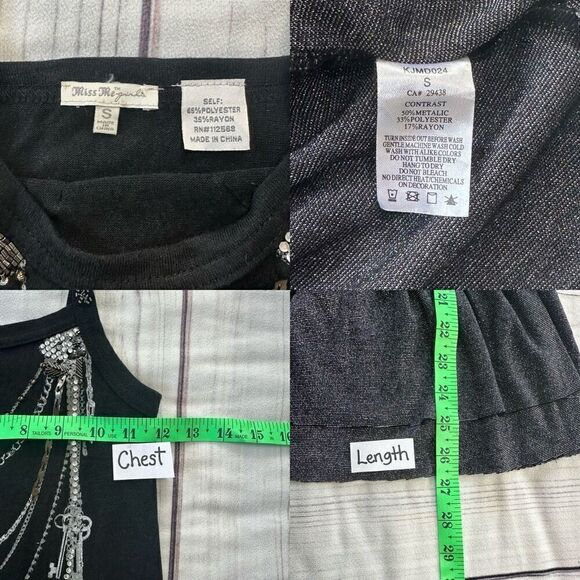 Miss Me Girls Youth Small Tunic Top Dress - Picture 2 of 7